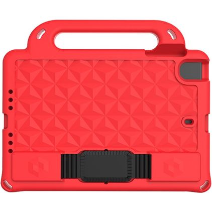 Mobigear Diamond iPad Mini 6 (2021) Cover per tablet per bambini con maniglia - Rosso