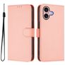 Mobigear Urban Wallet iPhone 16 Funda tipo libro Cartera - Rosa