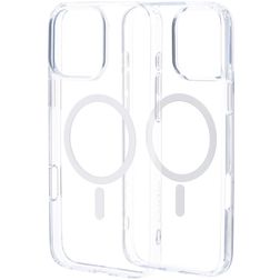 Mobiparts Hardcover Clear iPhone 16 Pro Max MagSafe Hard Case Back cover - Clear