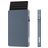 Valenta Cardprotector Etui na karty Aluminium - Liczba kart: 7 - Z MagSafe - Szary