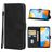 Mobigear Wallet POCO C40 Lompakkokotelo + Setelitasku - Musta