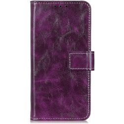Mobigear Basic Motorola Moto G60s Cover a libro portafoglio - Viola
