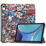 Mobigear Tri-Fold iPad Mini 7 (2024) Funda tipo libro - Graffiti