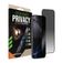 Striker Xtreme Impact Privacy iPhone 16 Pro Max Vetro Protezione schermo - Compatibile con le cover - Nero