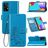 Mobigear Clover Samsung Galaxy A52 Plånboksfodral med sedelfack - Blå