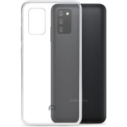 Mobilize Gelly Transparente Samsung Galaxy A03s TPU flexible Carcasa - Transparente