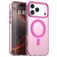 Mobigear Shockproof iPhone 18 Pro Max MagSafe Plástico rígido Capa traseira - Vermelho