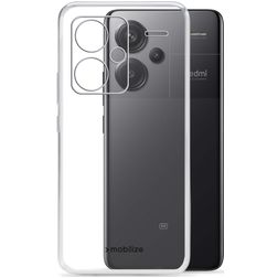 Mobilize Gelly Transparente Xiaomi Redmi Note 13 Pro Plus TPU flexível Capa traseira - Transparente