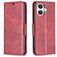 Mobigear Excellent iPhone 17 Etui z klapką typu portfel - Czerwony