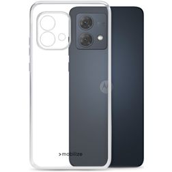 Mobilize Gelly Clear Motorola Moto G84 Elastyczne TPU Etui plecki - Przezroczysty