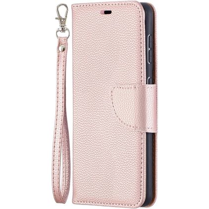 Mobigear Excellent Samsung Galaxy S21 Wallet case - Rose Gold
