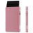 Valenta Cardprotector Tarjetero Aluminio - 5 tarjetas - Compatible con MagSafe - Rosa