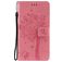 Mobigear Tree Samsung Galaxy S21 Cover a libro portafoglio - Magenta