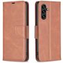 Mobigear Excellent Samsung Galaxy S25 FE Wallet case - Brown