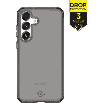 ITSKINS Level 2 SpectrumClear R Samsung Galaxy S25 FE TPU flexível Capa traseira Antichoque - Smoke