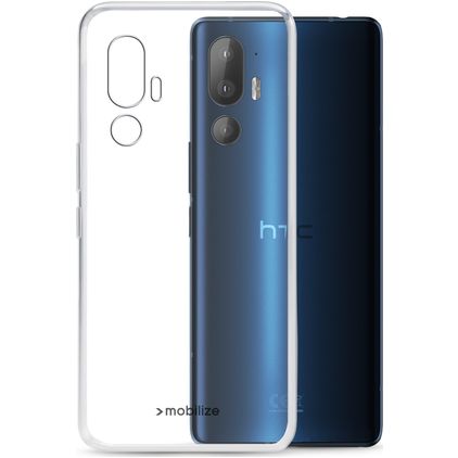 Mobilize Gelly Transparente HTC U24 Pro TPU flexible Carcasa - Transparente