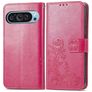 Mobigear Clover Google Pixel 10 Pro XL Wallet case - Magenta