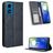 Mobigear Sensation Motorola Moto G04 Capa livro Carteira - Azul