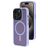 Mobiparts Hardcover iPhone 15 Pro MagSafe Hard Case Back cover - Satin Lila