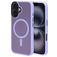 Mobiparts Hardcover iPhone 16 MagSafe Hardcase Back cover - Satin Lila