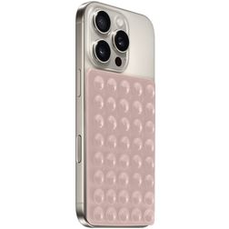 Mobiparts Sticky Pad Mobilhållare med sugpropp - Beige Universell