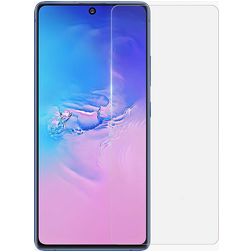 Mobigear Samsung Galaxy S10 Vidro temperado Película de ecrã - Compatível com capas