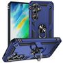 Mobigear Armor ring Samsung Galaxy S24 FE Funda Plástico rígido Carcasa Antigolpes con anillo - Azul