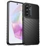 Mobigear Groove Samsung Galaxy A56 Flexibilní TPU Zadní kryt - Černá
