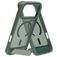 Mobiparts Hardcover iPhone 18 Pro Max MagSafe Hardcase Back cover con supporto - Satin Green