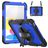 Mobigear SureGrip Xtreme iPad 10 (2022) Case Plastic / Silicone Back cover + Shoulder Strap + Stand - Dark Blue