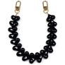 Mobigear Plastic Heart Universal Adjustable Phone Cord - Deep Black