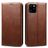 Suteni Art iPhone 11 Plånboksfodral med sedelfack - Brun