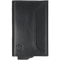 Valenta Card Case Plus Tarjetero Cuero - 7 tarjetas - Negro