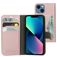 Mobiparts Classic Wallet iPhone 13 Mini Pungetui med Seddelrum - Lyserød