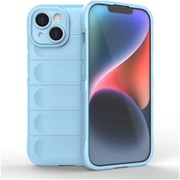 Mobigear Bumpy iPhone 15 Joustava TPU Suojakuori - Sininen