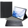 Mobilize Detachable Bluetooth Keyboard Samsung Galaxy Tab S7 Plus Funda tipo libro con teclado AZERTY - Negro