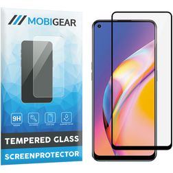 Mobigear Premium OPPO A94 Vidro temperado Película de ecrã - Compatível com capas - Preto