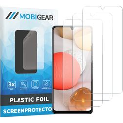 Mobigear Samsung Galaxy A42 Protector de pantalla Film - Compatible con fundas (pack de 3)