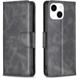 Mobigear Excellent iPhone 15 Funda tipo libro Cartera - Negro