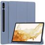 Mobigear Tri-Fold Gel Samsung Galaxy Tab S9 Plus TPU / Skóra ekologiczna Etui z klapką + Uchwyt na rysik - Fioletowy