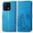 Mobigear Clover Xiaomi 13 Etui z klapką typu portfel - Niebieski