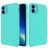 Mobigear Rubber Touch iPhone 11 Silicone Back cover - Turchese