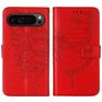 Mobigear Butterfly Google Pixel 9 Pro Wallet case - Red