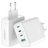 Mobilize Wall Charger 4 USB Cargador Power Delivery 140W - Blanco