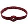 Mobigear Capa Silicone flexível Coleira para Apple AirTag - 23,5 - 47,5 cm - Bordô