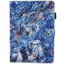 Mobigear Marble iPad 5 (2017) Plånboksfodral - Blå