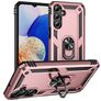 Mobigear Armor ring Samsung Galaxy A16 Hard Case Back cover Shockproof with Ring Holder - Rose Gold