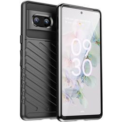 Mobigear Groove Google Pixel 7 Flexible TPU Back cover - Black
