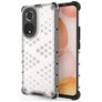 Mobigear Honeycomb HONOR 50 Hardcase Back cover Antiurto - Bianco