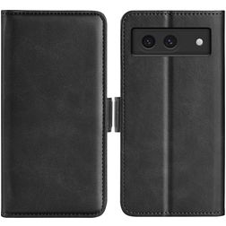 Mobigear Slim Magnet Google Pixel 8a Cover a libro portafoglio - Nero